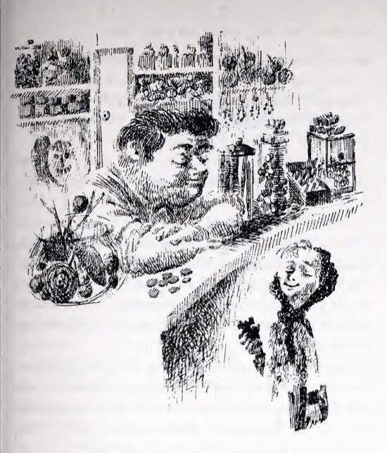 Charlie at the store